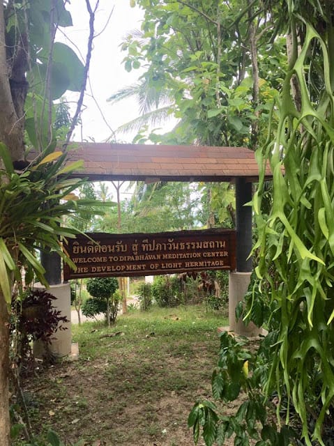 Dipabhavan silent retreat Samui