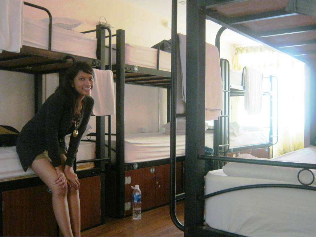 Me in dormitory room hostel in Hanoi | Ummi Goes Where?
