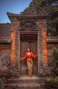 Balinese traditional costume photoshoot