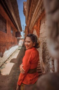 Balinese traditional costume photoshoot