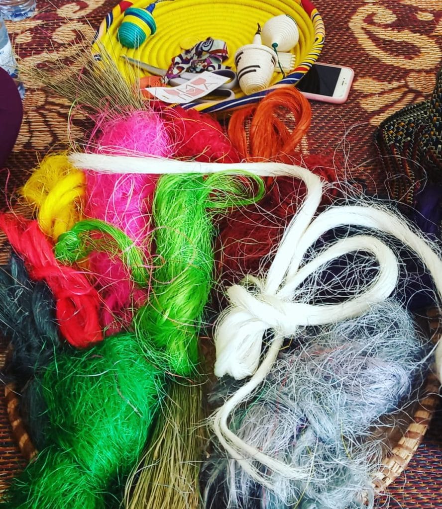 Sisal Basket Weaving Class Nyamirambo Women's Center Kigali Rwanda