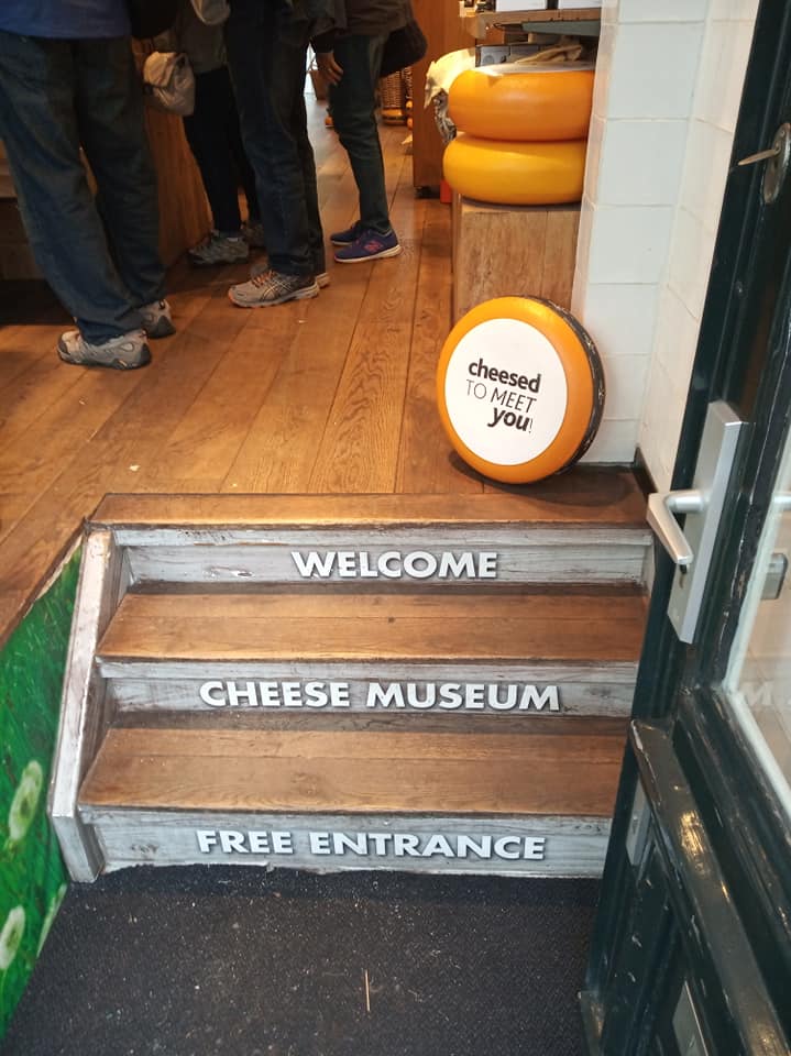 Amsterdam Cheese museum entrance