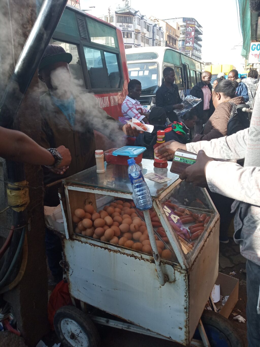 Nairobi street snacks.
