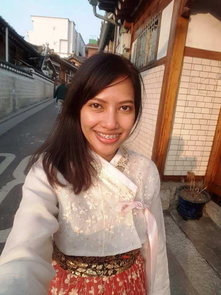 Wearing Hanbok in Seoul