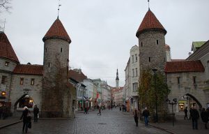 Viru Gate Tallinn Estonia