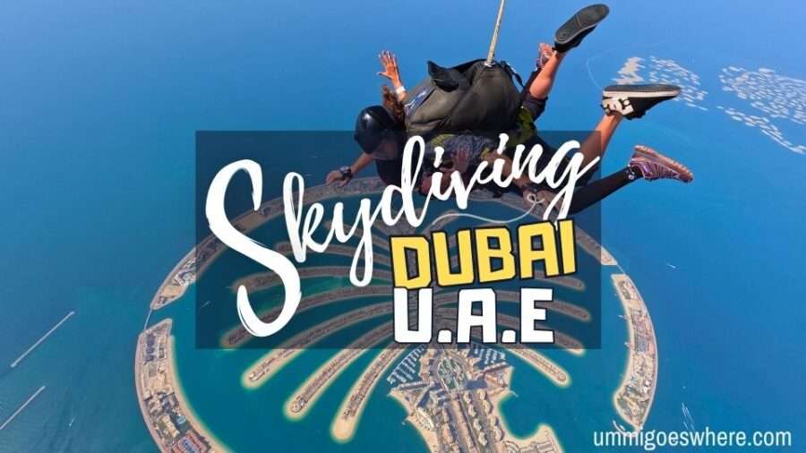 Skydiving Dubai | Ummi Goes Where?